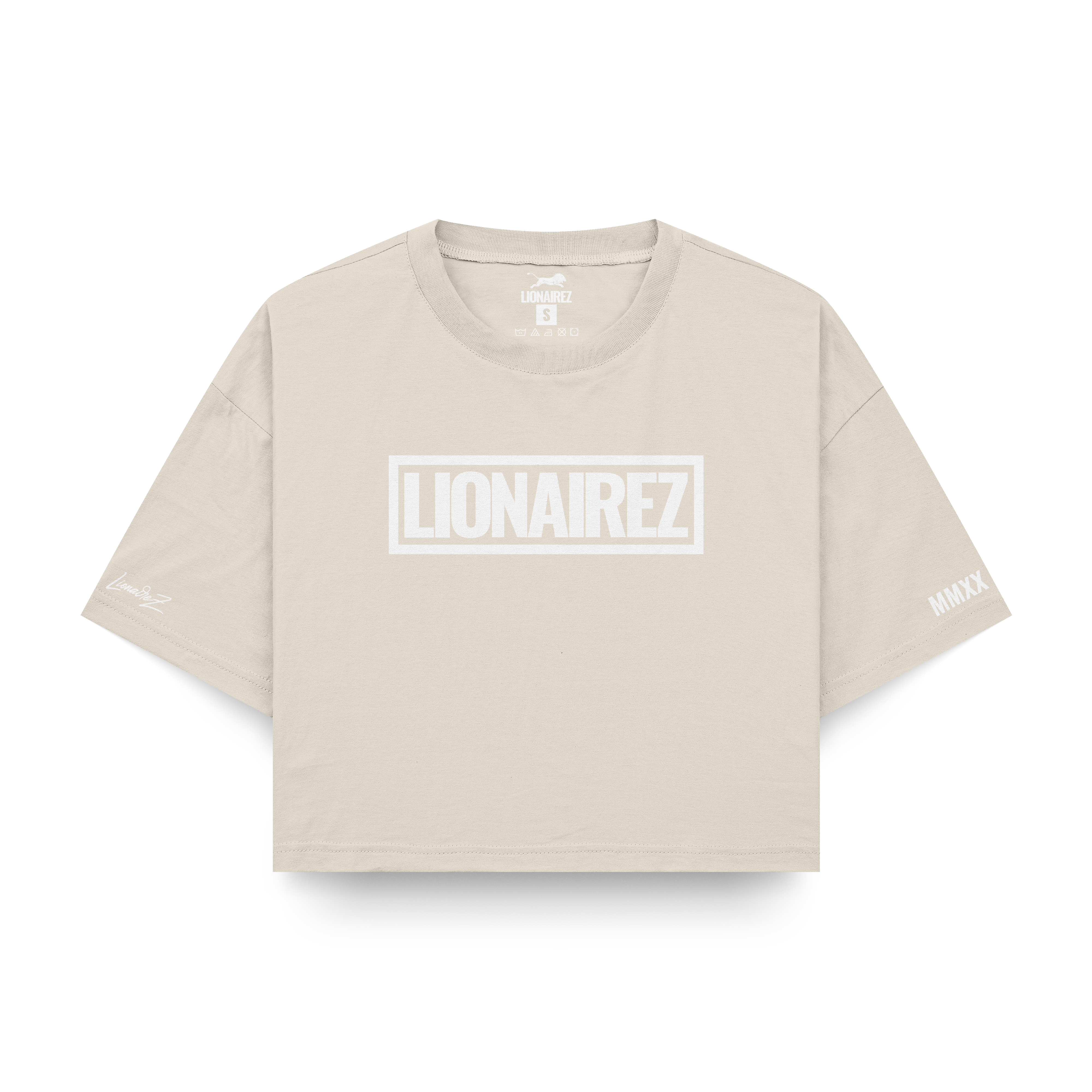 Lionairez Logo Crop Top Tee