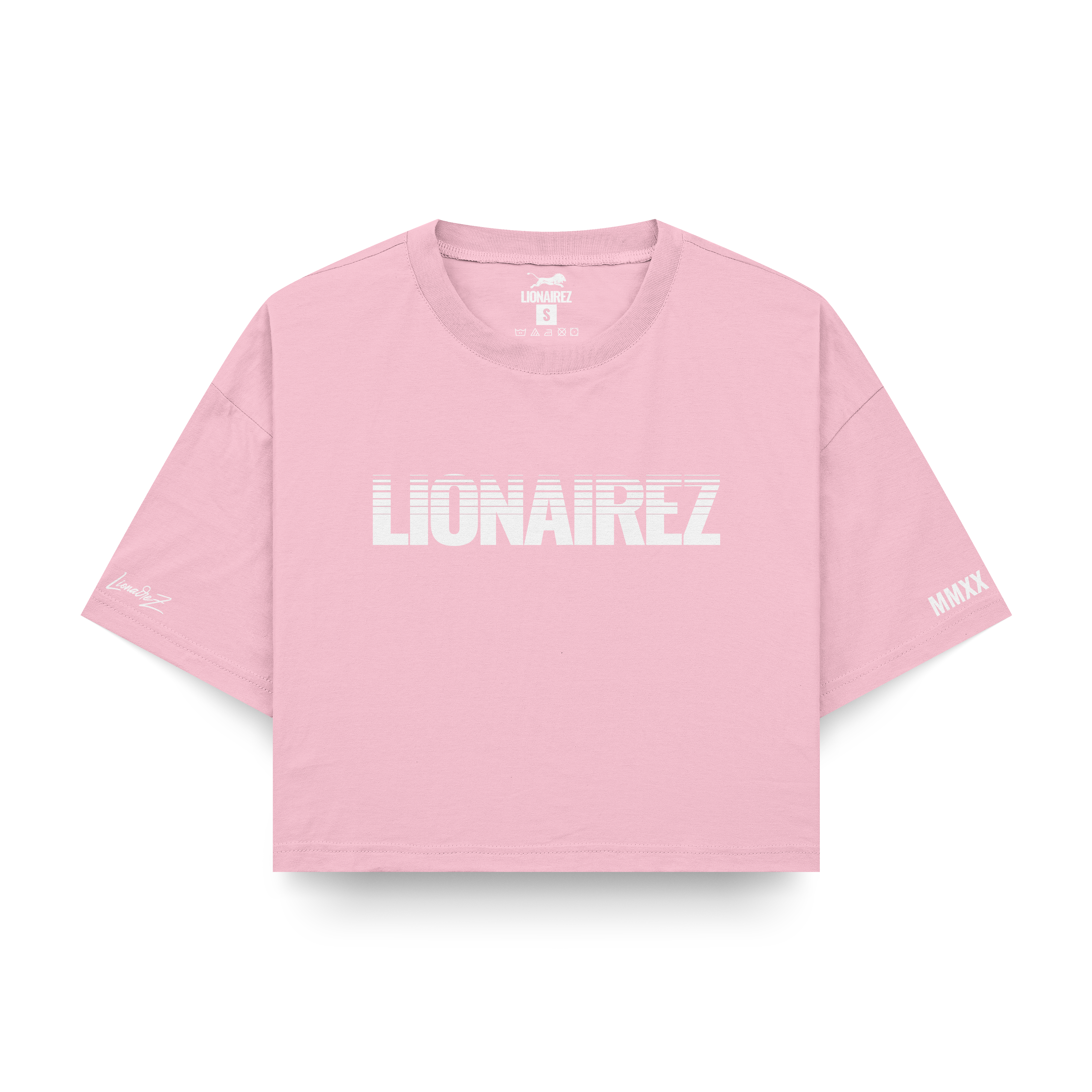 Retro Logo Crop Top Tee