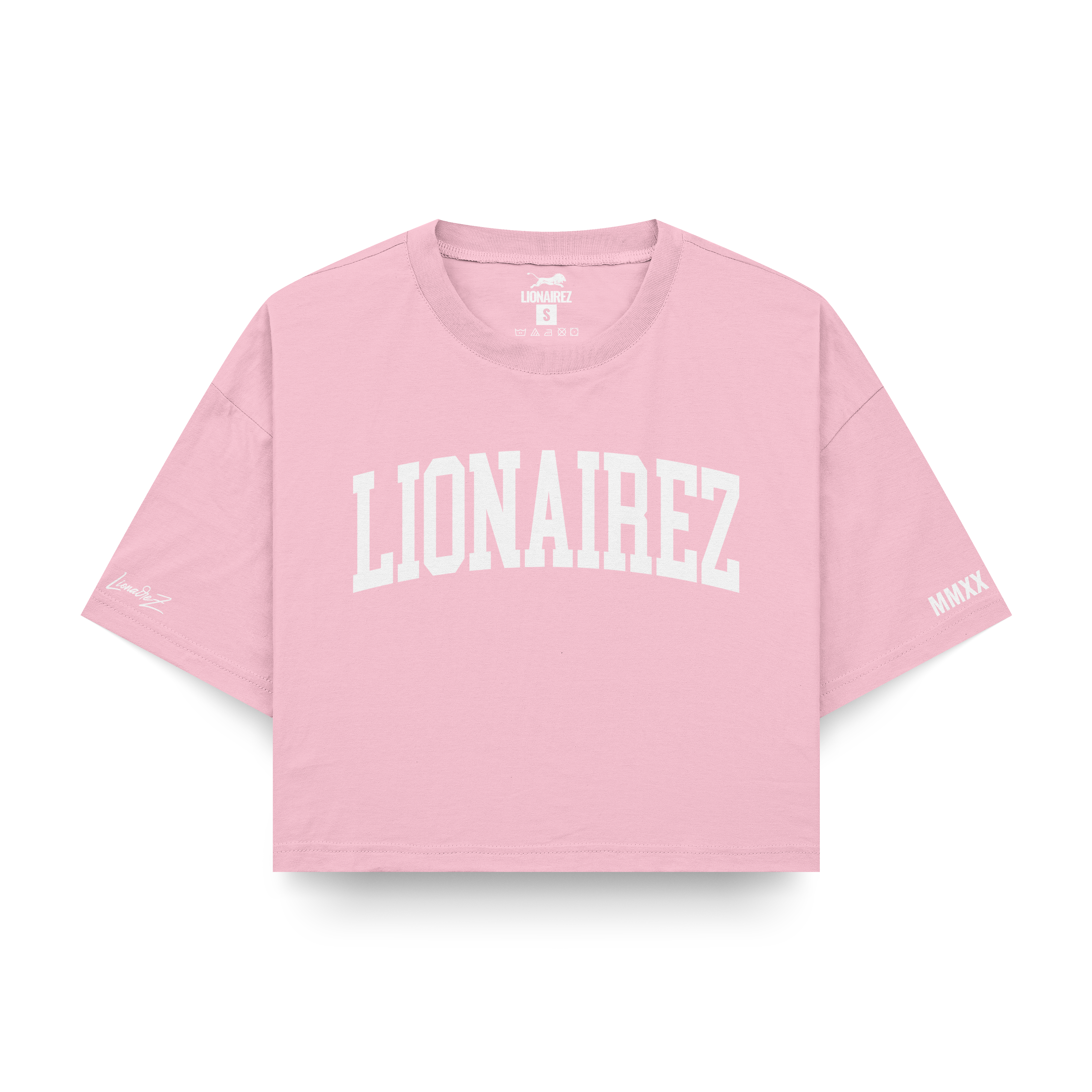 College Crop Top Tee