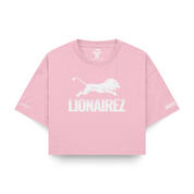 Retro Lion Crop Top Tee