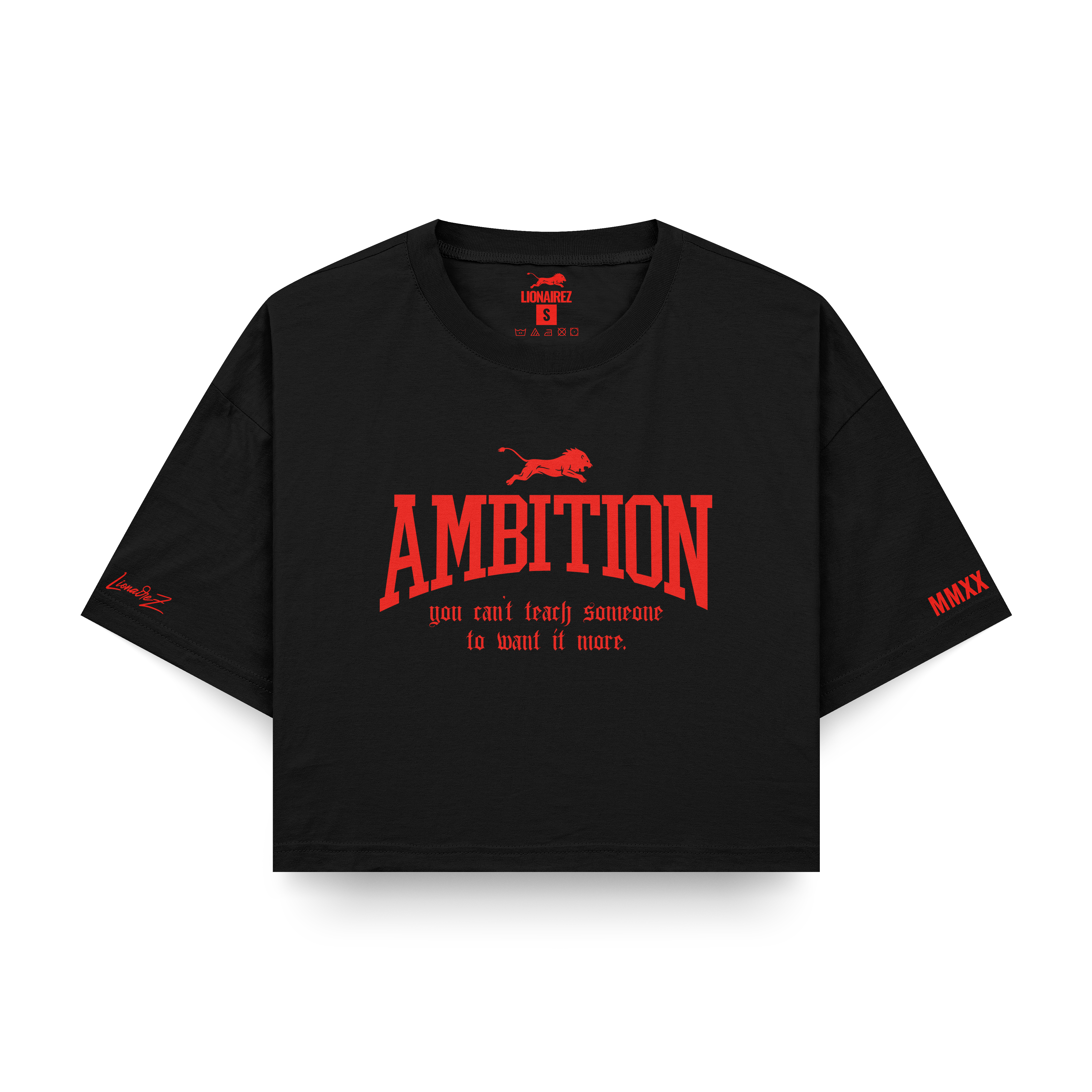 Ambition Crop Top Tee