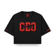 CEO Crop Top Tee
