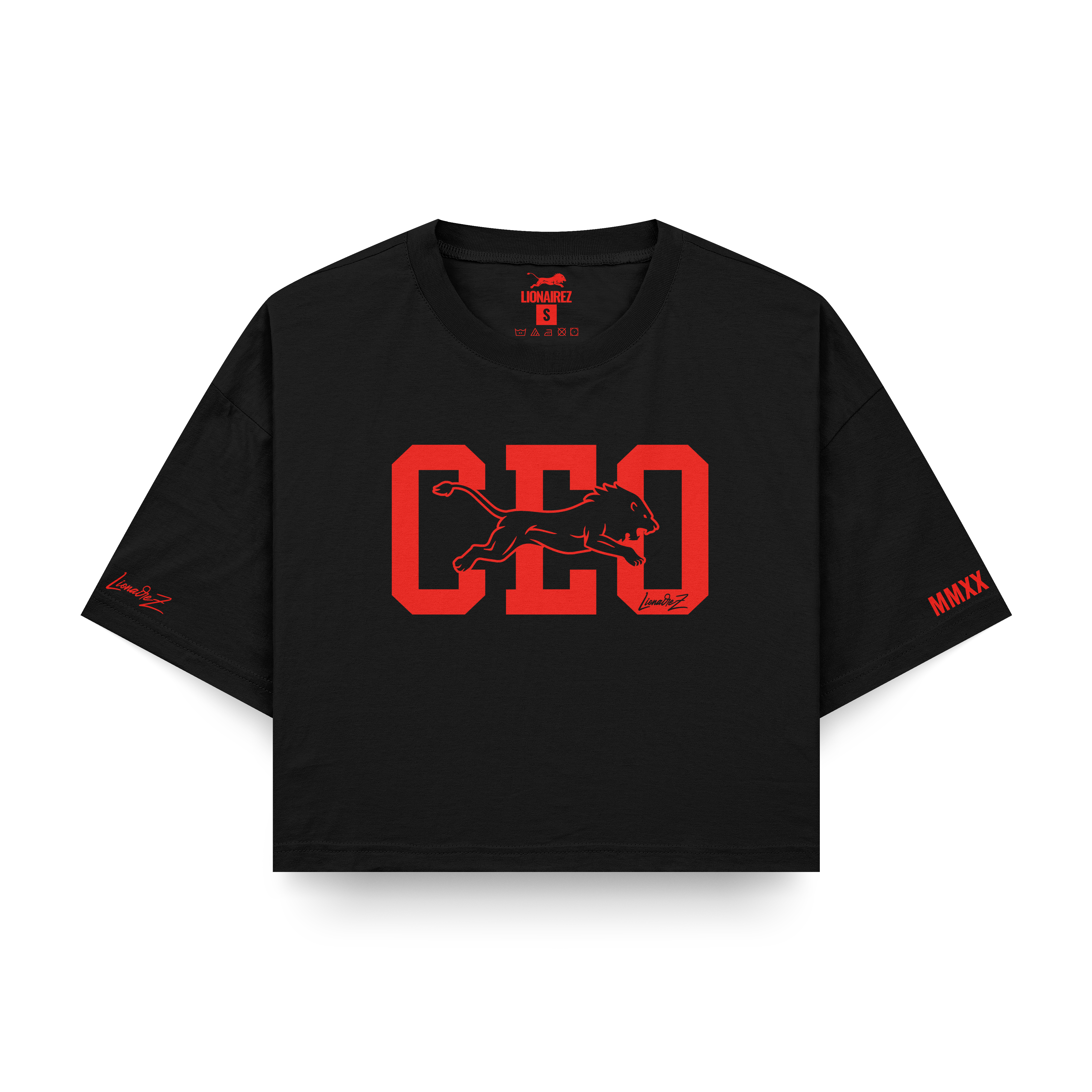 CEO Crop Top Tee
