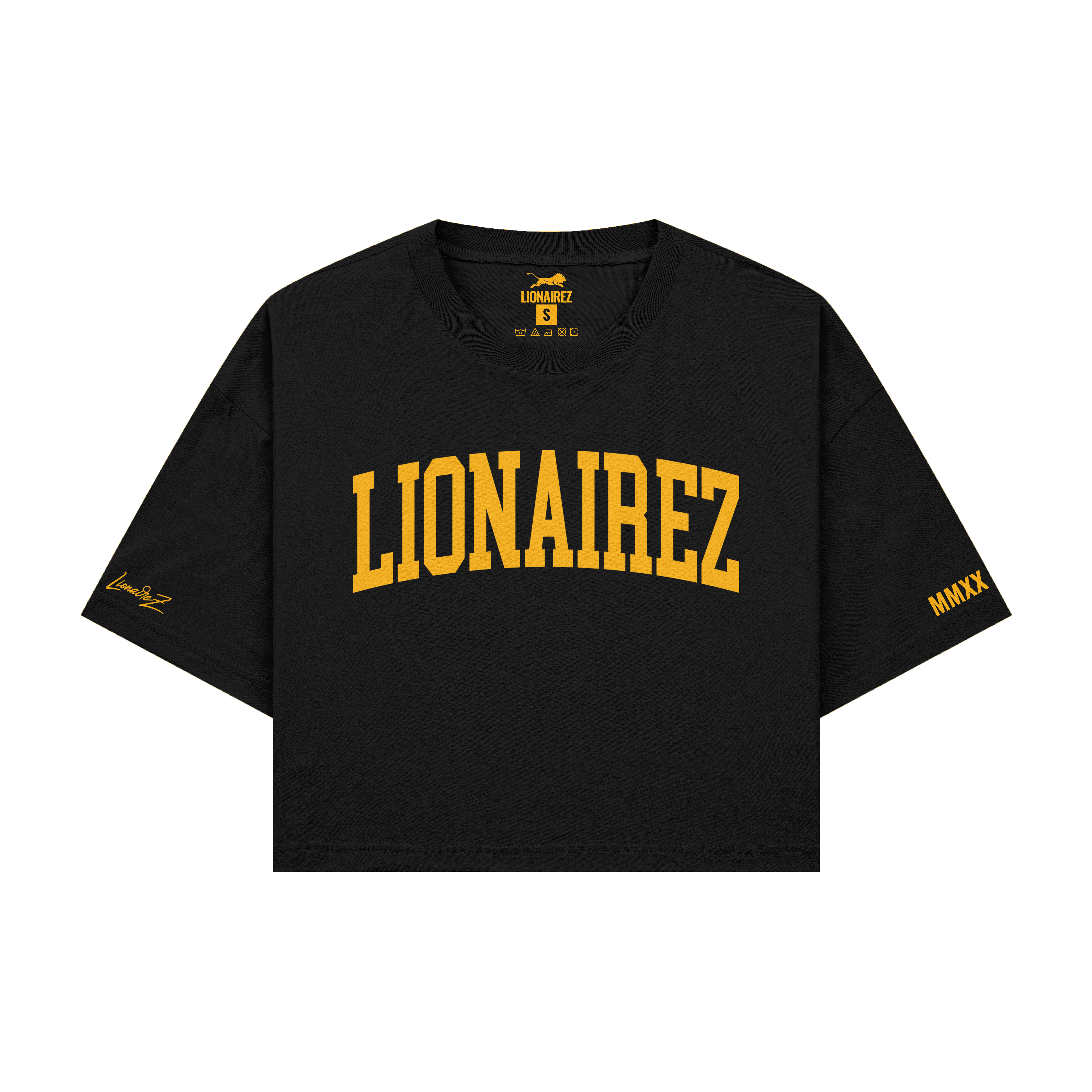 College Crop Top Tee