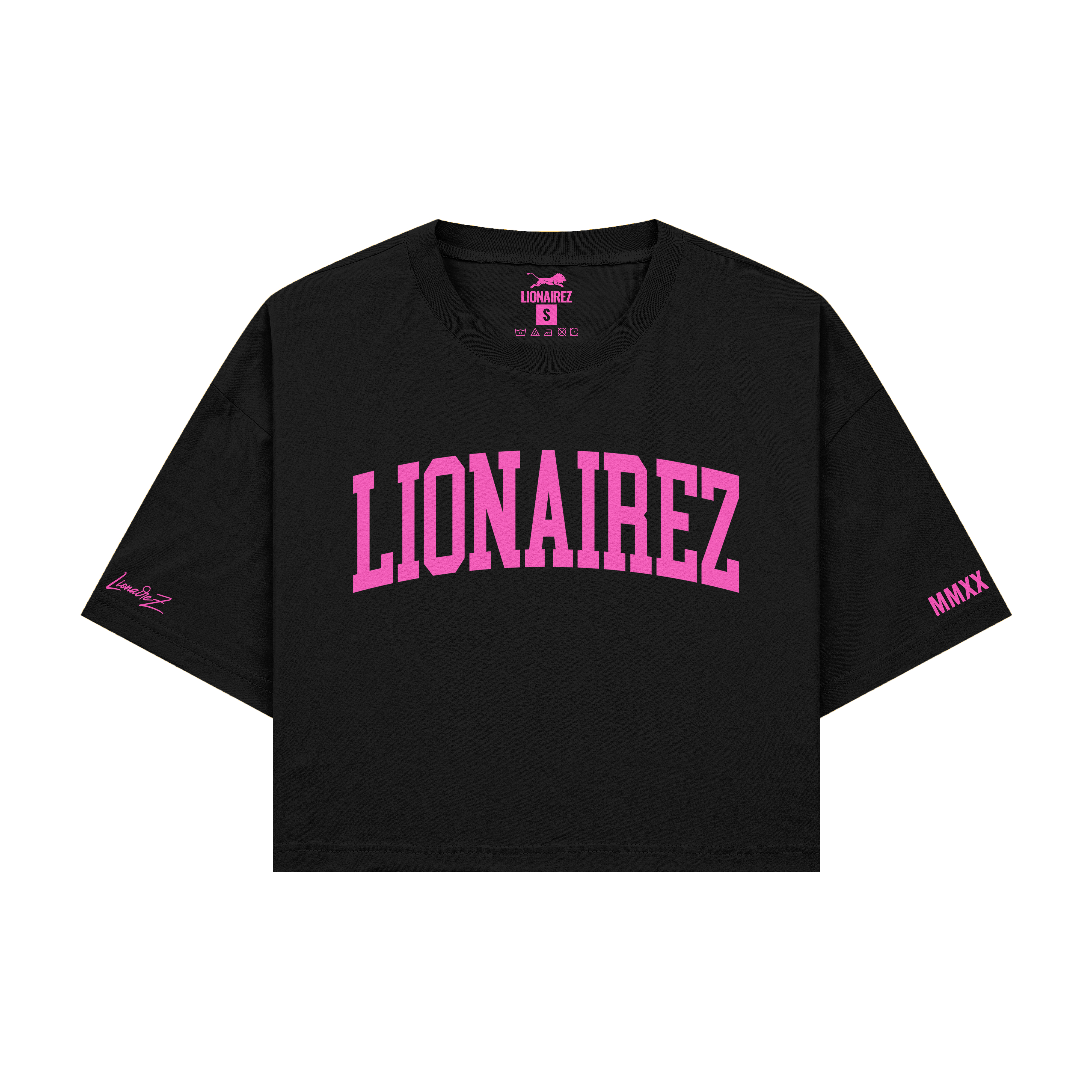 College Crop Top Tee