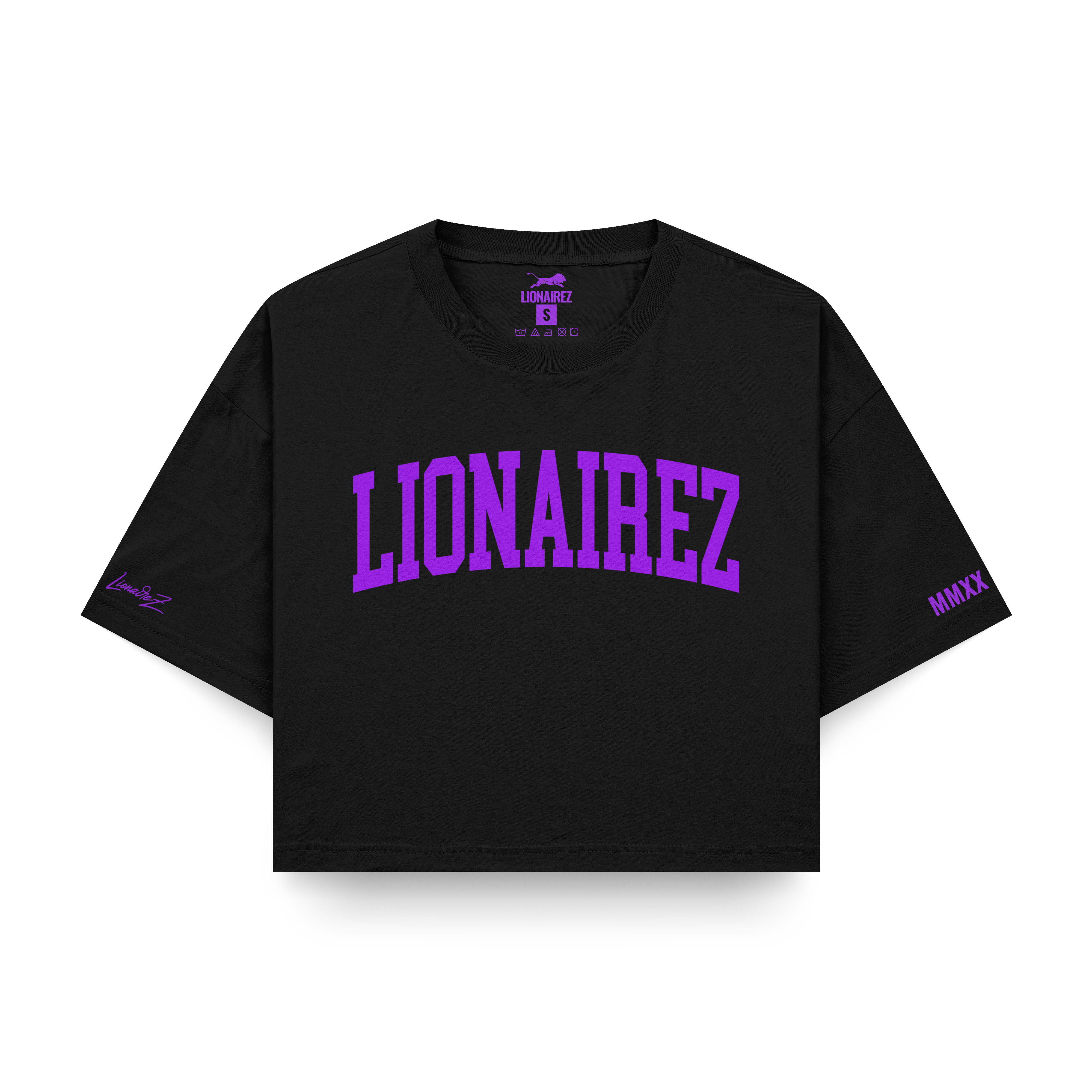 LionairezCollegeCropTopTeePurple.png
