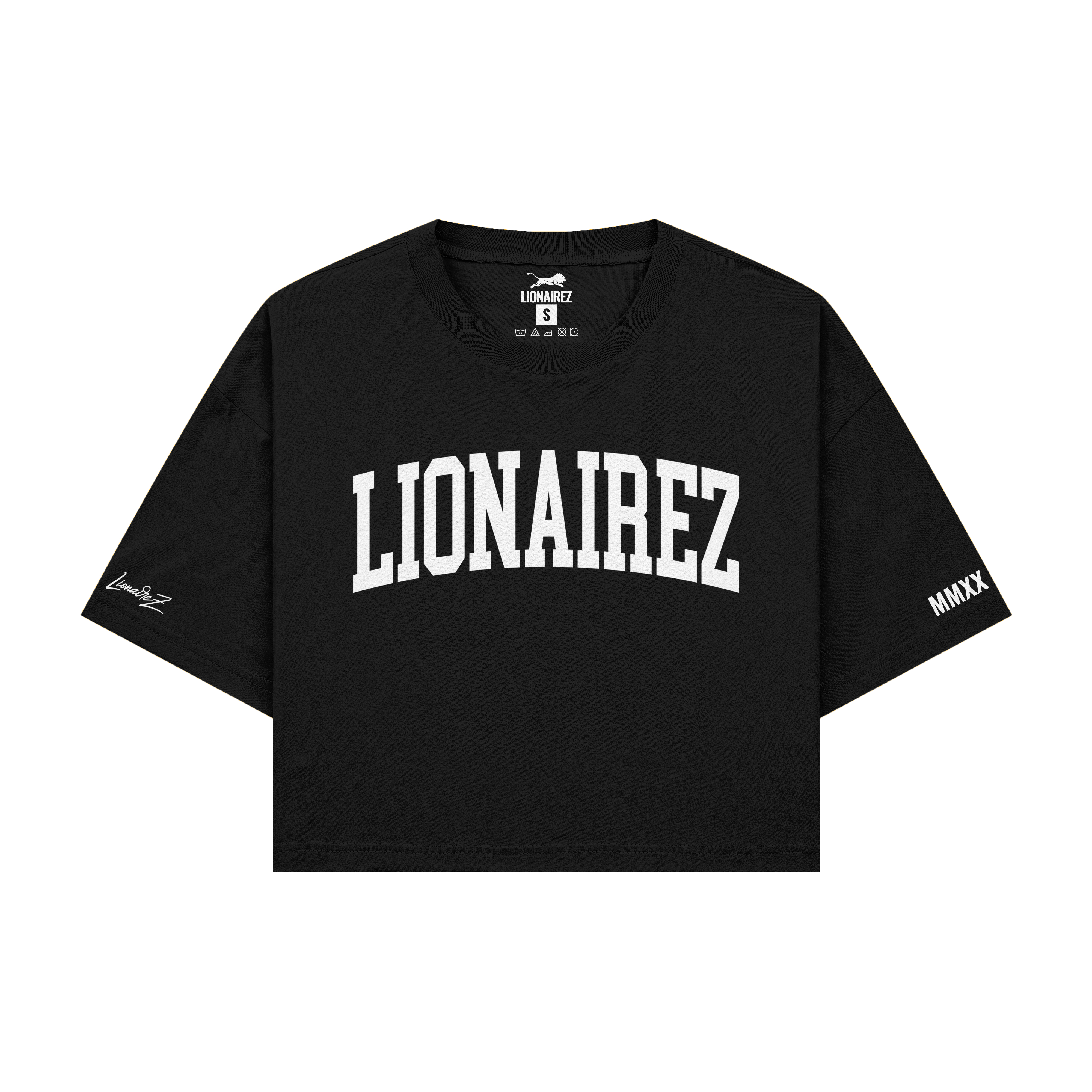 College Crop Top Tee