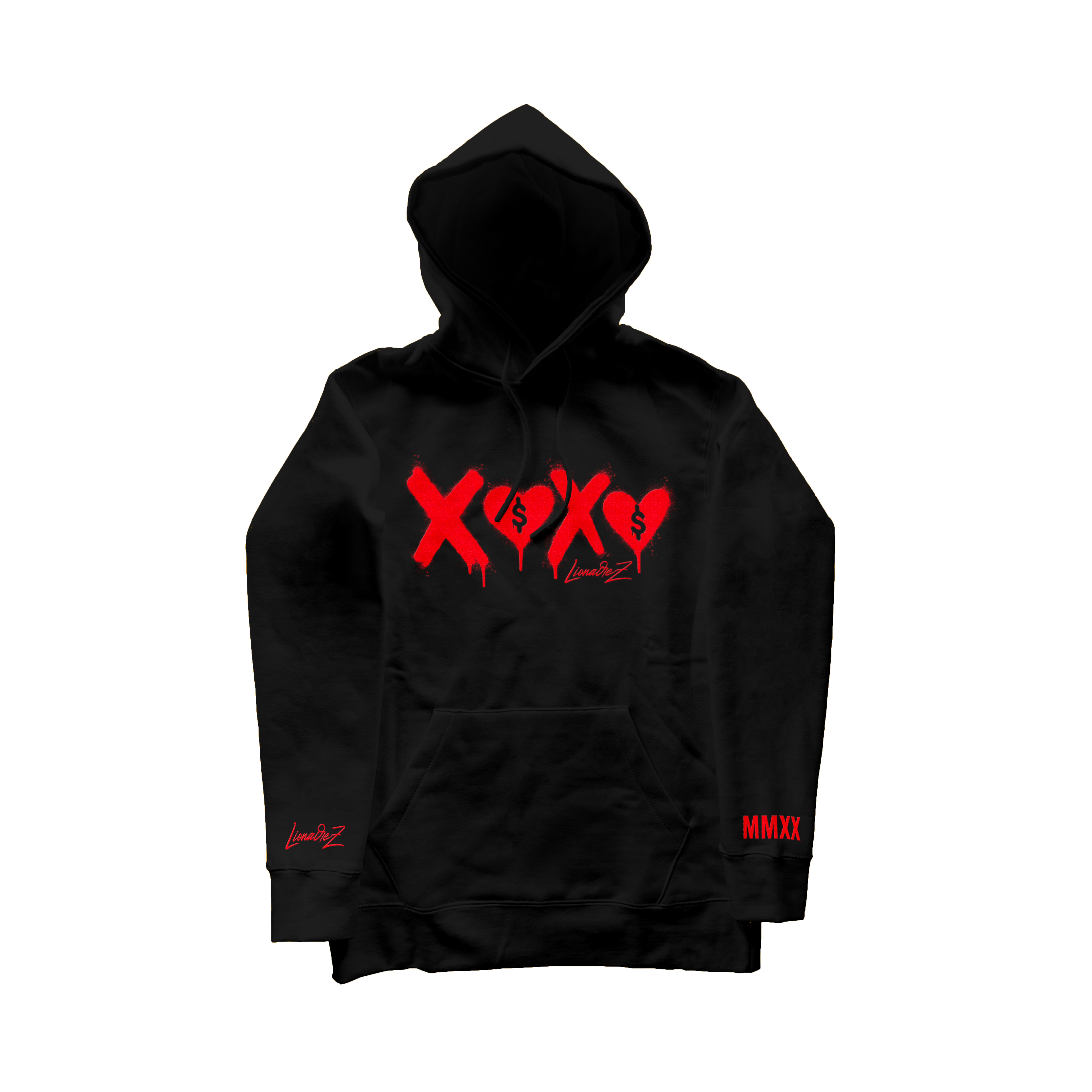 X$X$ Hugs And Money Hoodie