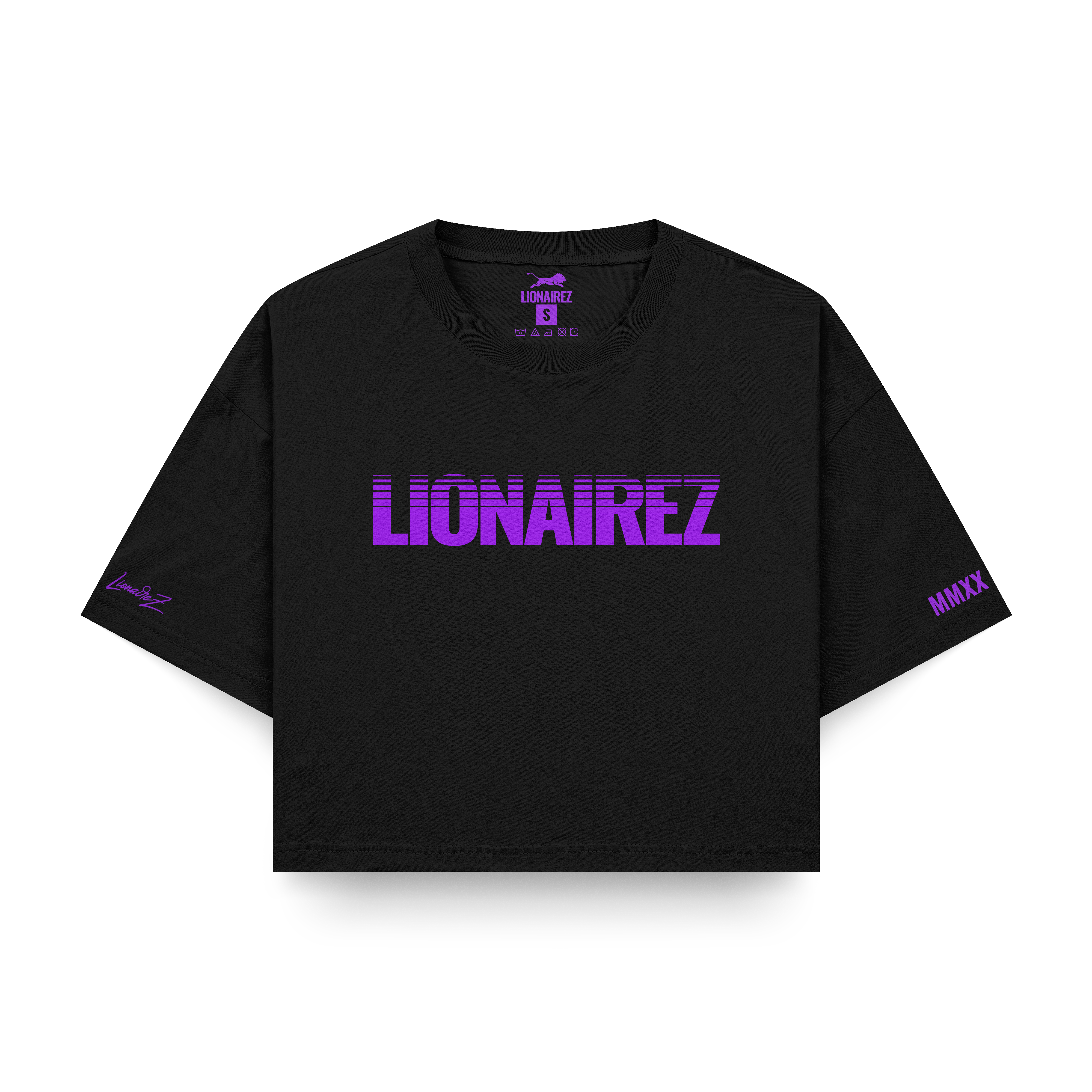 Retro Crop Top Tee