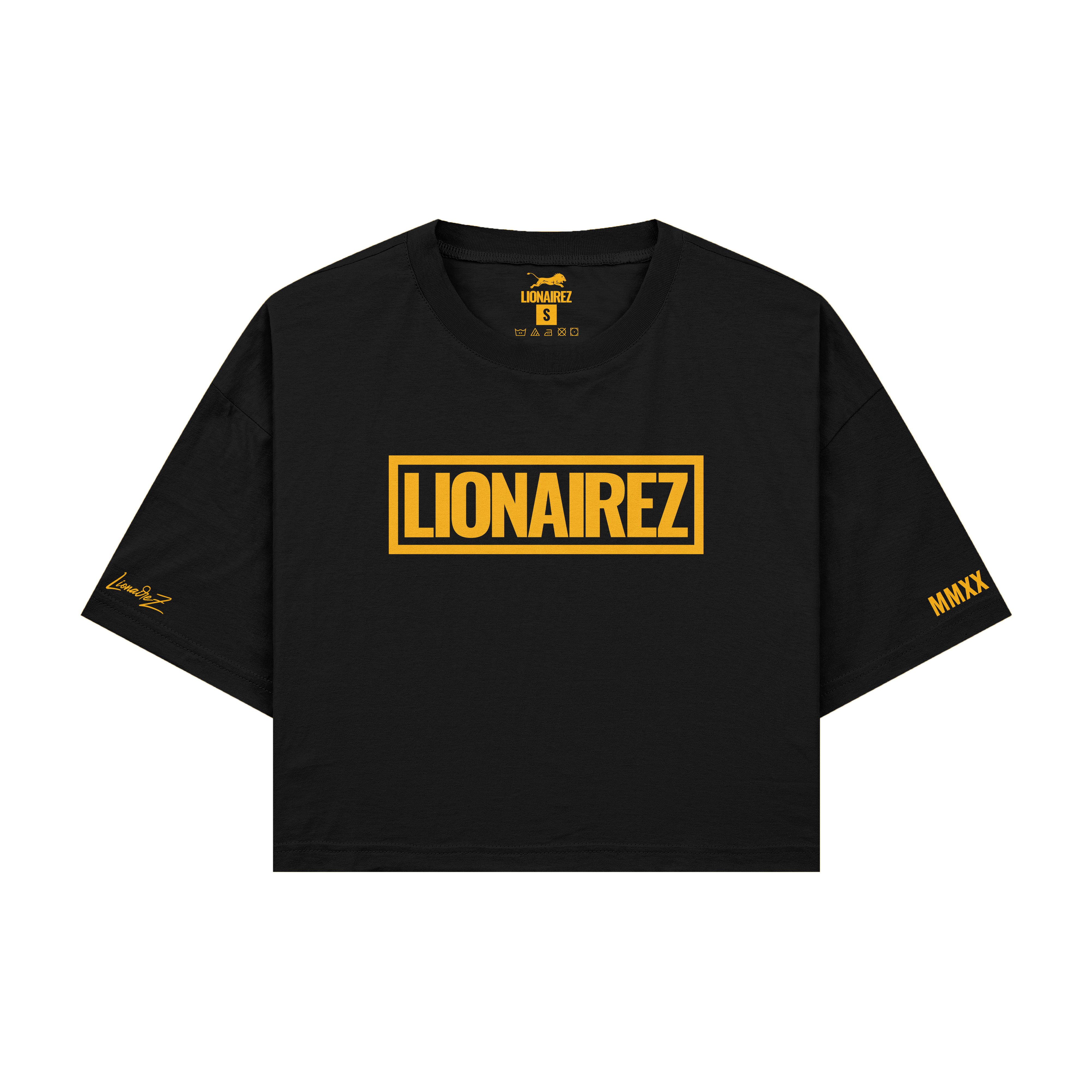 Lionairez Logo Crop Top Tee