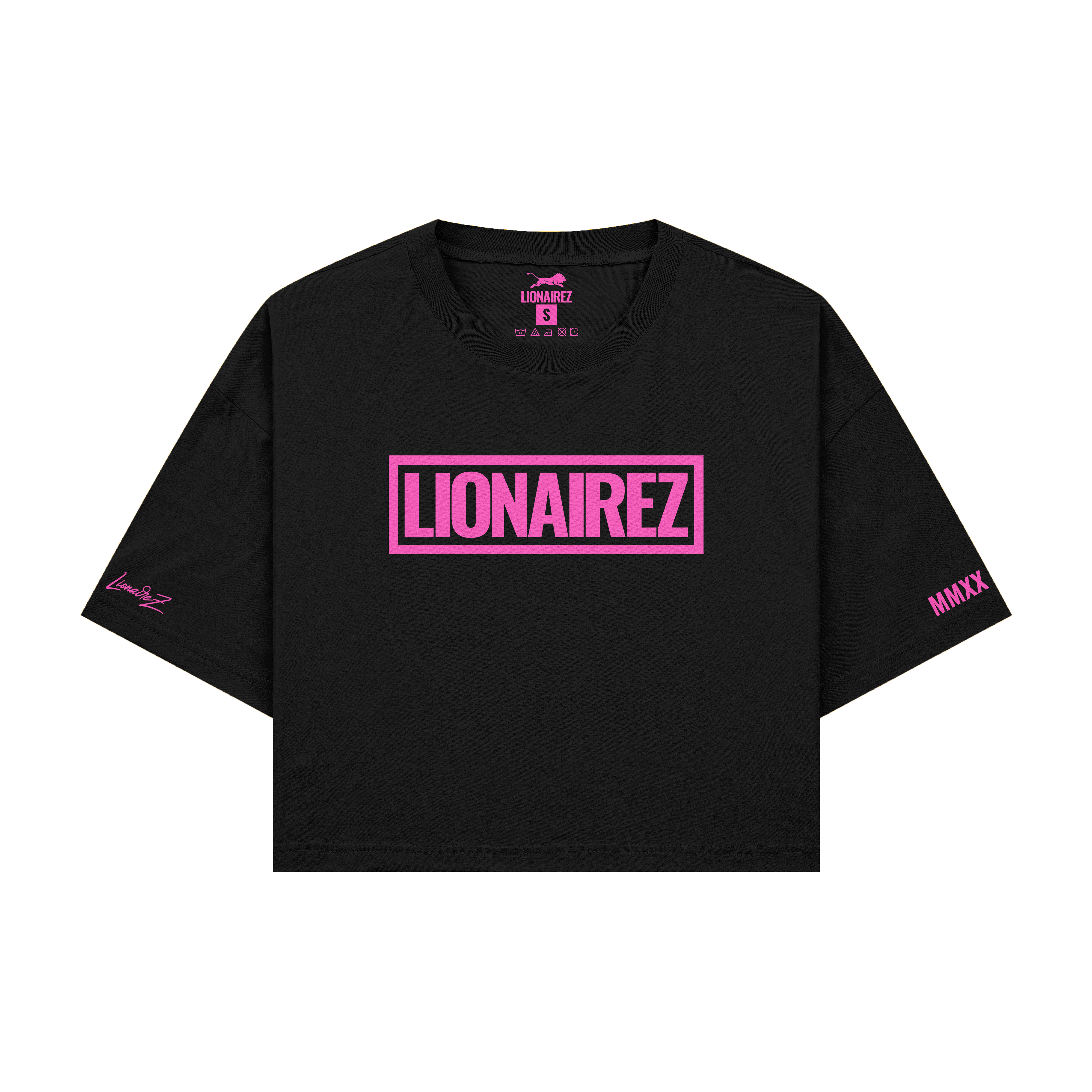 Lionairez Logo Crop Top Tee
