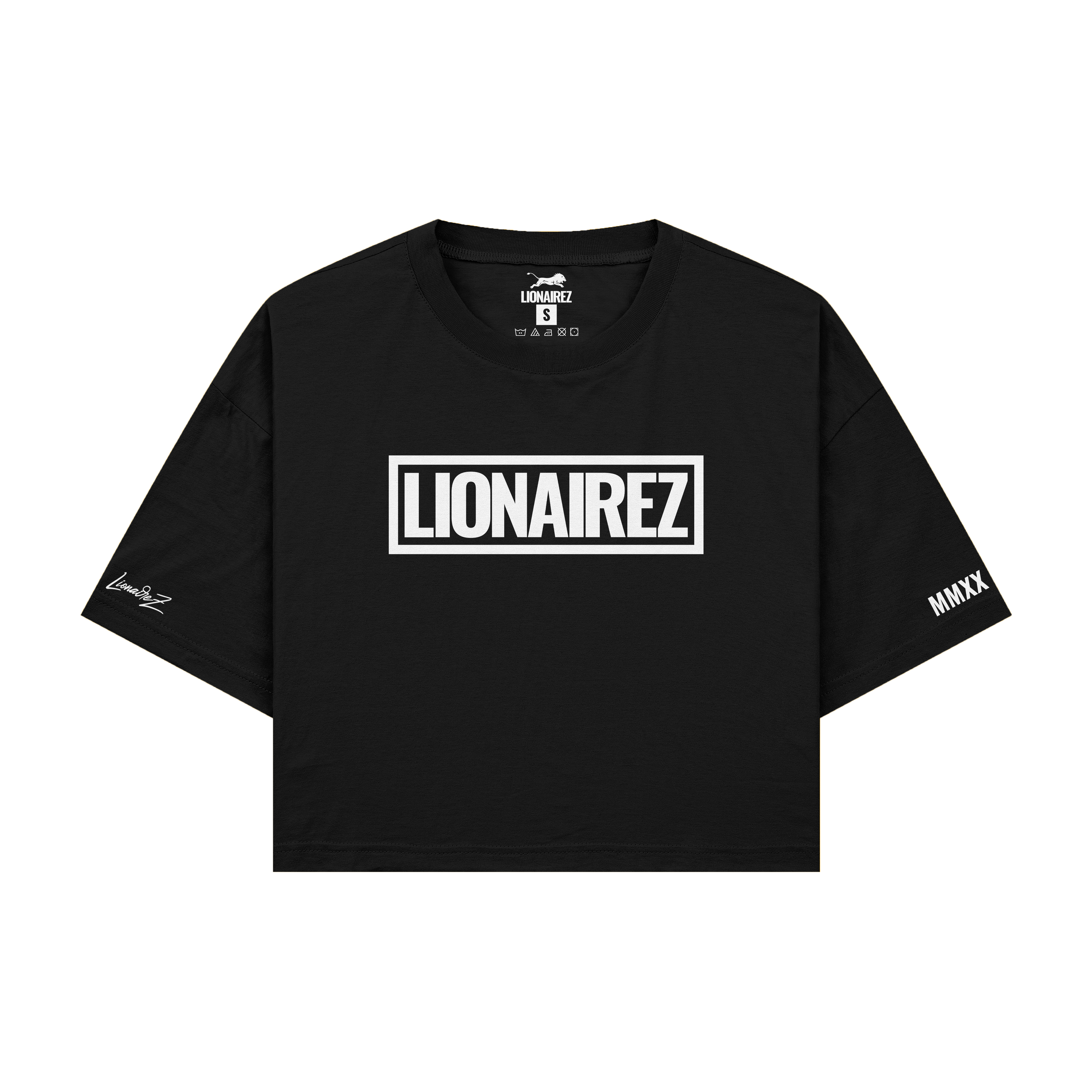 Lionairez Logo Crop Top Tee
