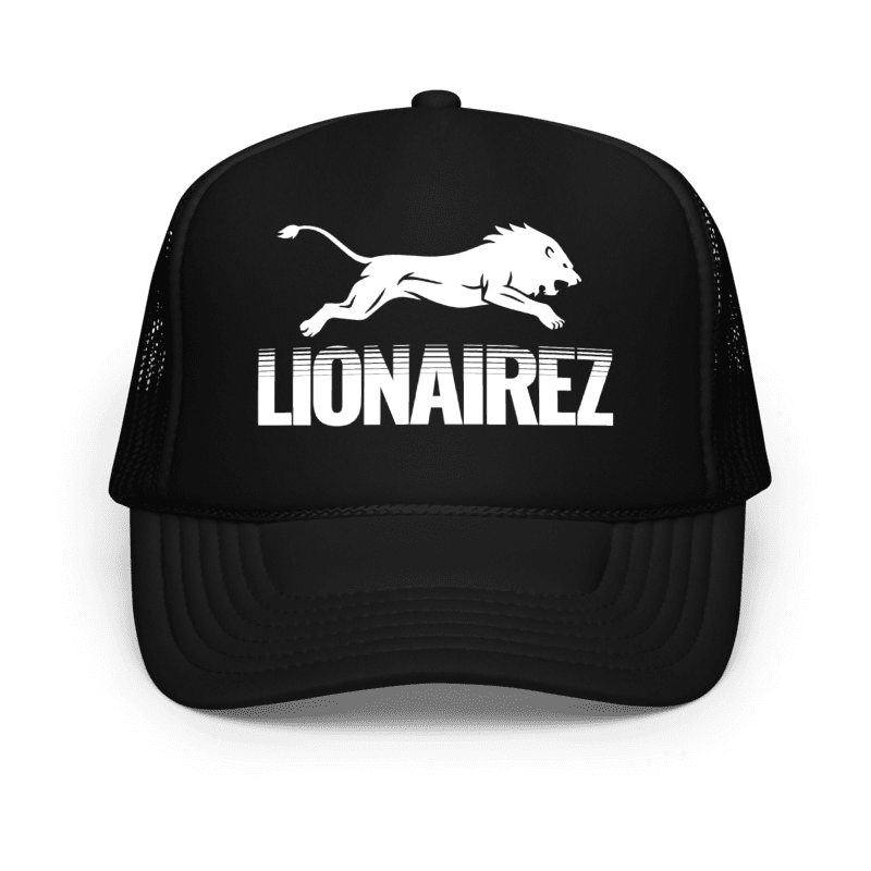Lionairez Retro Lion Trucker Hat