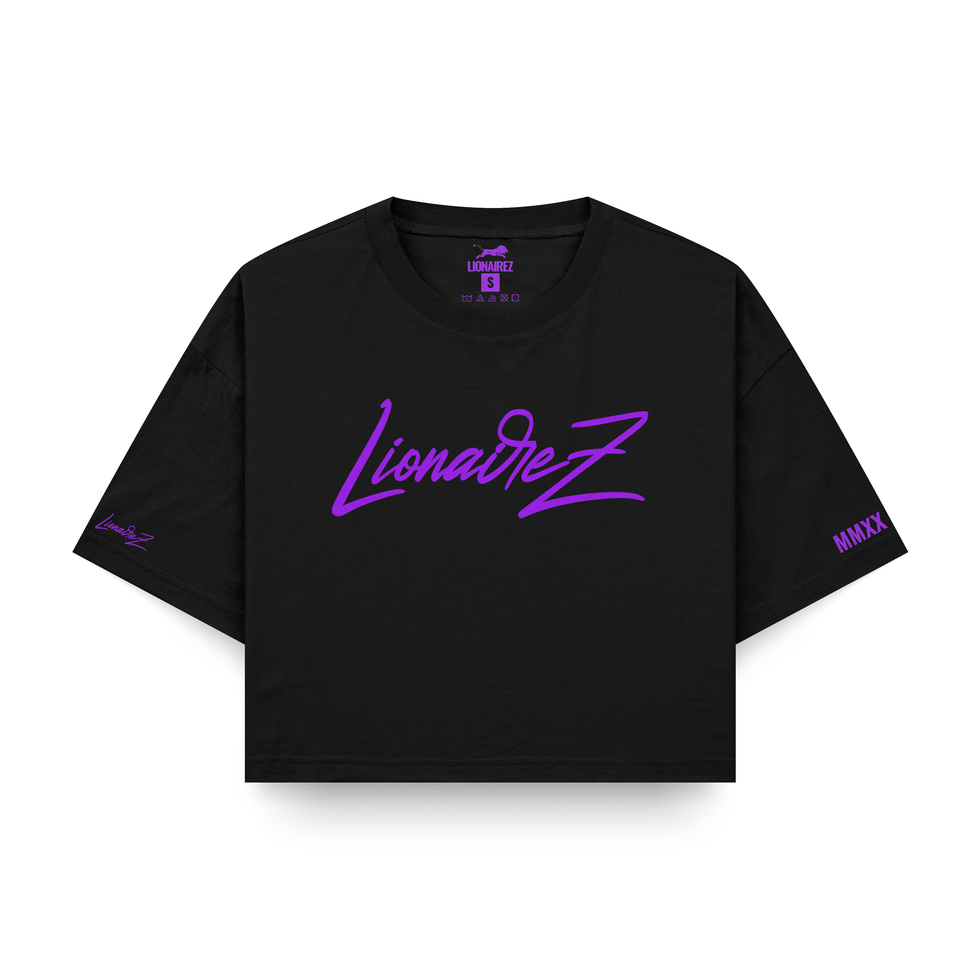 LionairezSignatureCropTopTeePurple.png