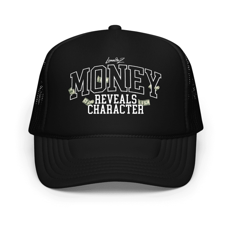 Money Reveals Character Trucker Hat