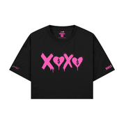 X$X$ Hugs and Money Crop Top Tee
